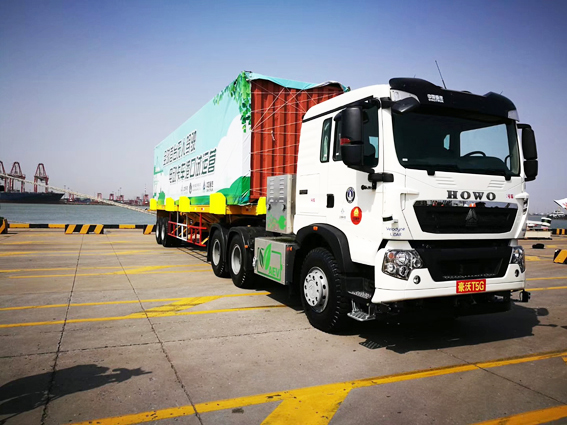 Unmanned electric truck