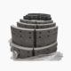 Heavy Duty Truck Axle Parts Brake Pads