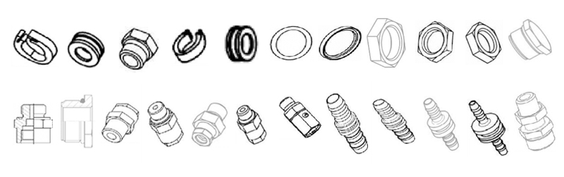 Connectors & Joints on Howo Truck