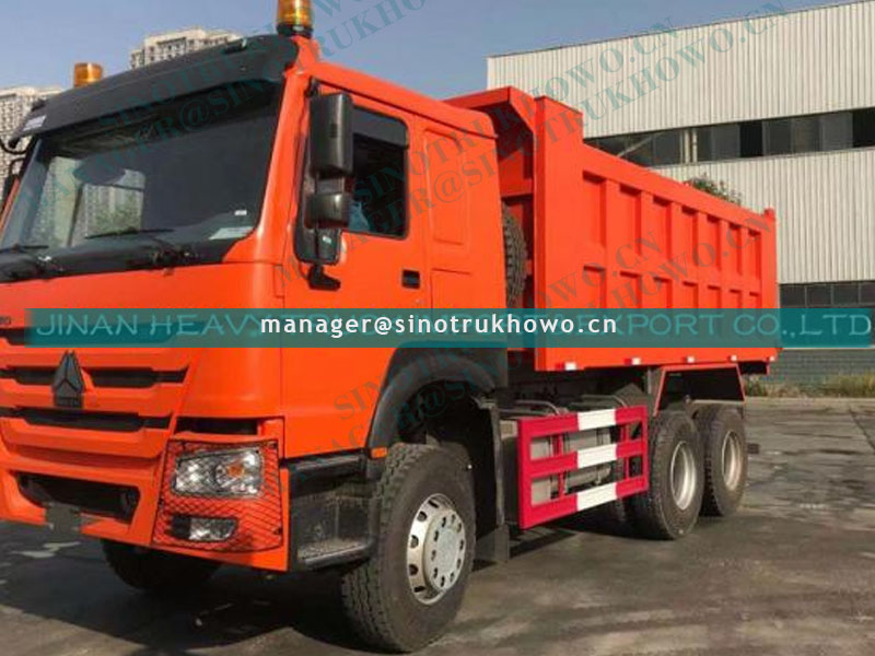 30 Ton Sinotruk Howo Dump Truck 10 Wheeler Heavy Truck For Earth Transportation-ZZ3257N3847A-2