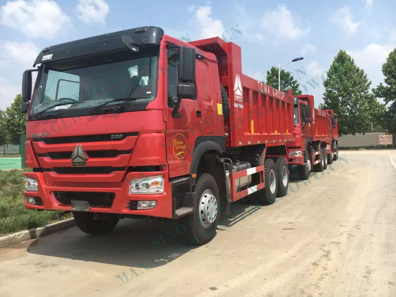 Diesel 20M3 Dump Container Zz3257n3647a Heavy Tipper Trucks-howo7