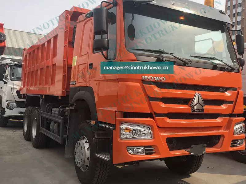 HOWO 6x4 20 Cubic Meter Tipper Truck Stone Sand 10 Wheels 30 Ton 371hp-ZZ3257N3847A-2