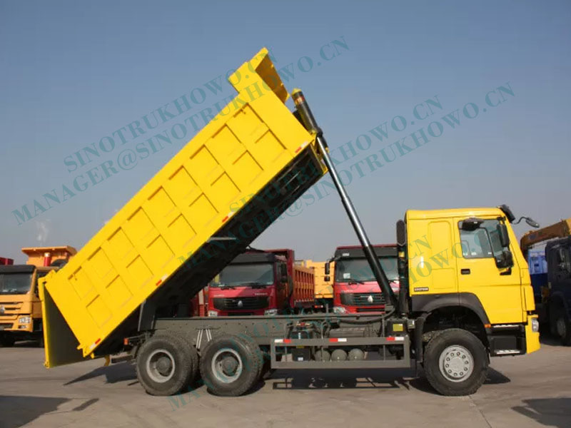 High Efficiency Heavy Duty Dump Truck Ten Wheeler Dump Truck For Construction-ZZ3257N3647A N0WA