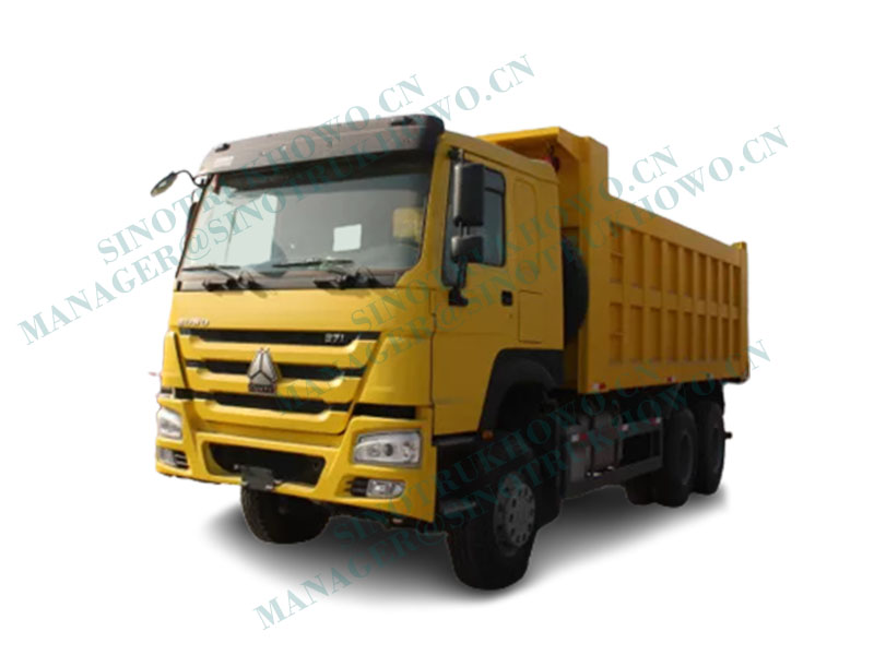 High Efficiency Heavy Duty Dump Truck Ten Wheeler Dump Truck For Construction-ZZ3257N3647A N0WA