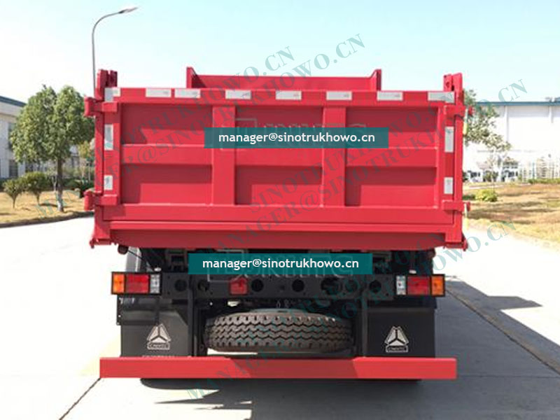 Sinotruk Homan Euro2 10 Ton 6 Wheels Dump Truck 4x2 290hp Tipper Dumper Truck-JNHTCC-2