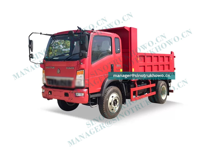 Sinotruk Homan Euro2 10 Ton 6 Wheels Dump Truck 4x2 290hp Tipper Dumper Truck-JNHTCC